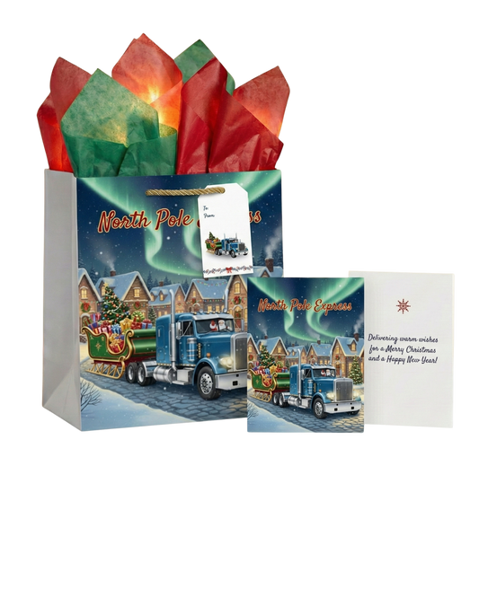 North Pole Gift Bag