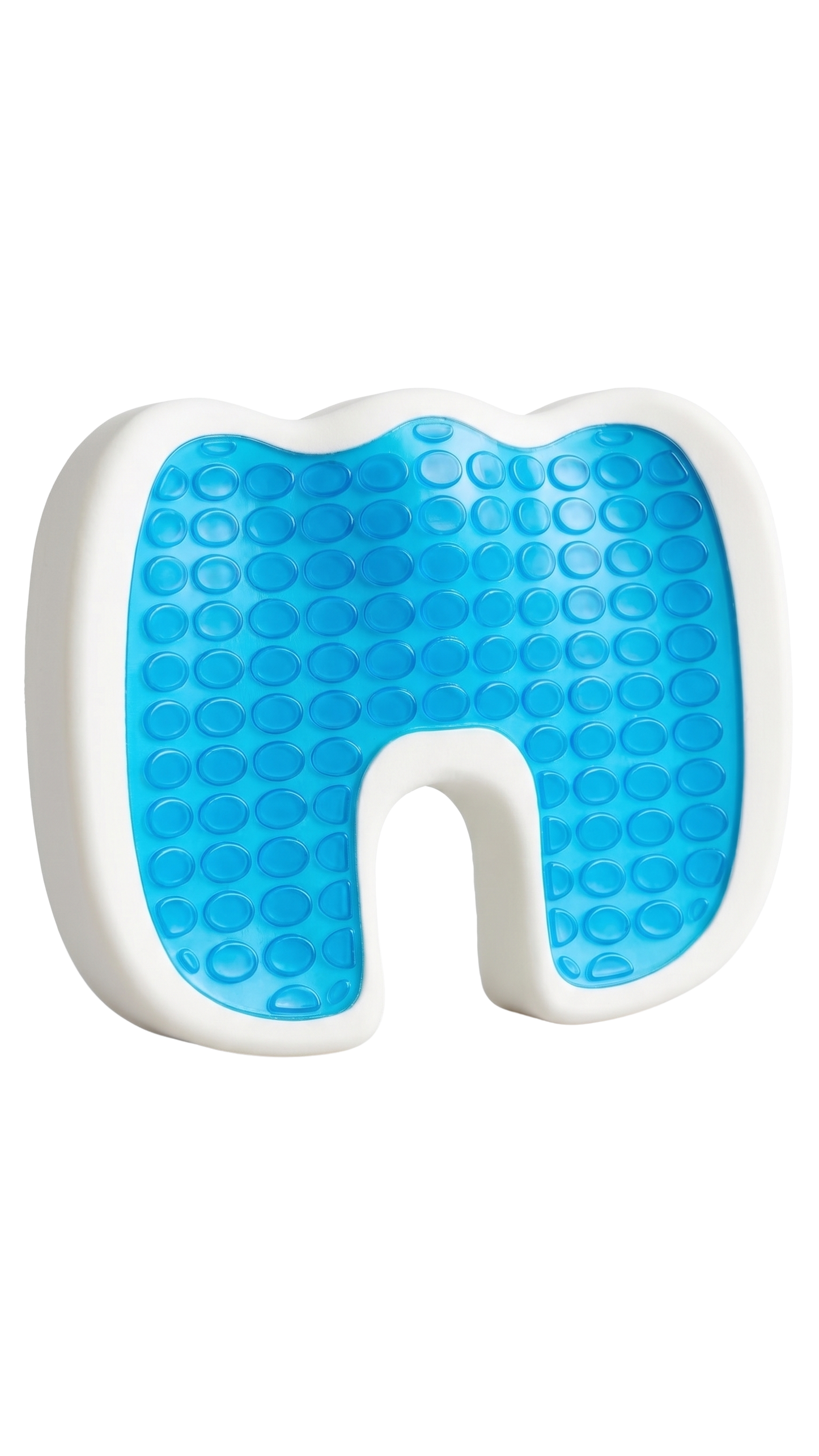 Ultimate Seat Comfort: Gel-Enhanced Orthopedic Memory Foam Seat Cushion – Trucker Grade