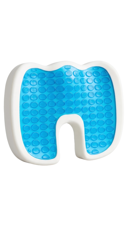 Ultimate Seat Comfort: Gel-Enhanced Orthopedic Memory Foam Seat Cushion – Trucker Grade